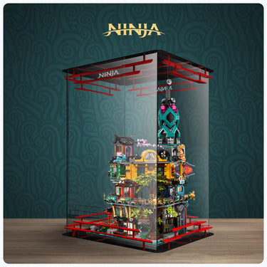 Lego 71741 Ninjago City Gardens Display Case